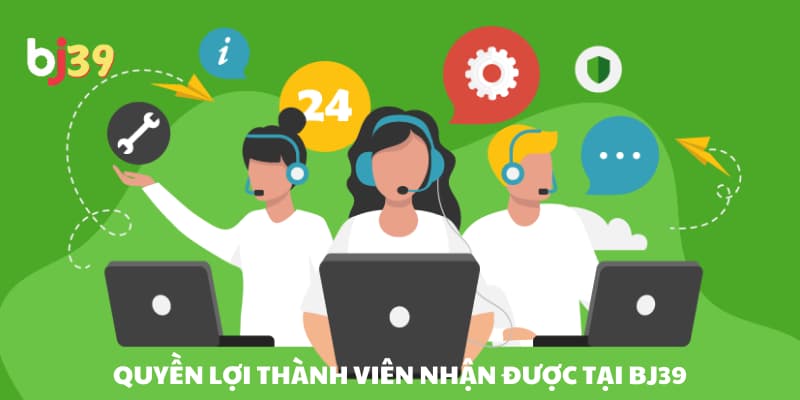 Quyền lợi người chơi nhận được Quyền lợi người chơi nhận được