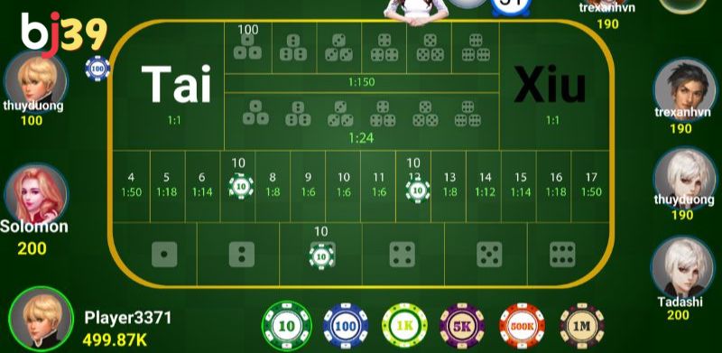 Hướng dẫn cách chơi tài xỉu chi tiết cho tân binh