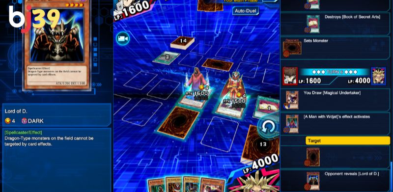 Một bộ bài Yugioh tiêu chuẩn gồm 40-60 lá