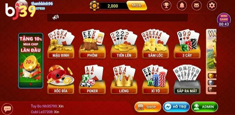 Những ưu điểm của top 10 game bài đổi thưởng uy tín